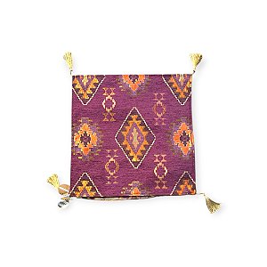 CAPA TURCA PARA ALMOFADA EM BOUCLÉ - GEOMETRIA
