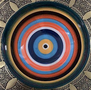 Bowl em Cerâmica Olho Colorido 20CM - Ref.106