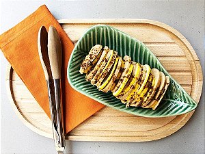 LOMBO VEGANO ASSADO - LIMÃO SICILIANO