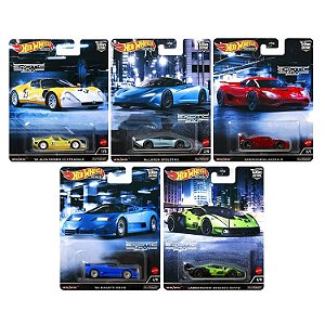 Set 5 Miniaturas Hot Wheels Premium - Exotic Envy 2