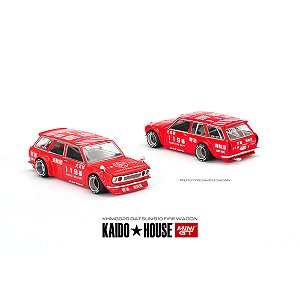 Mini GT 1:64 Kaido House Datsun KAIDO 510 Wagon Fire Dpt.