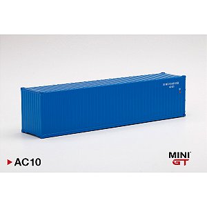 Mini GT 1:64 Dry Container - Azul