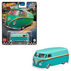 Hot Wheels Premium Boulevard - VW Kombi T1 Panel Bus (Blister danificado)