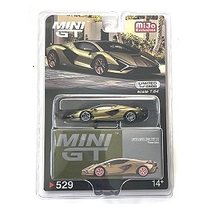 Miniatura Mini GT 1:64 Lamborghini Sián - CHASE