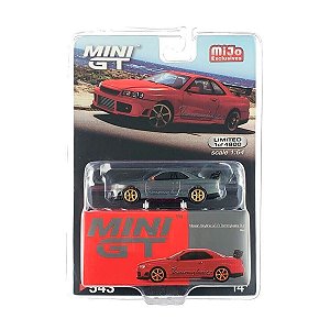 CHASE - Miniatura Mini GT 1:64 Nissan GT-R R34 - Tommykaira