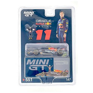 Miniatura Mini GT 1:64 F1 Red Bull S. Perez #551 (blister)