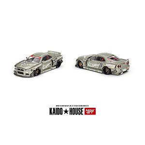Miniatura Kaido House x Mini GT 1:64 Skyline GT-R (R34)