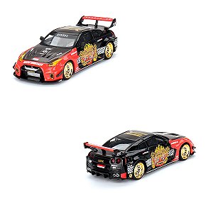 (Caixa Aberta) Miniatura Mini GT 1:64 Nissan GT-R R35 "BARONG" #651 (blister)