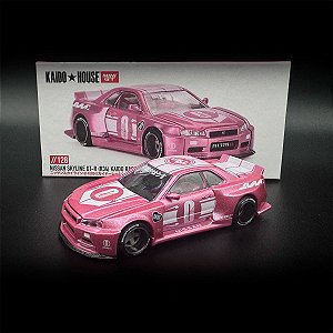 Miniatura Kaido House 1:64 Nissan GT-R R34 #128