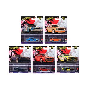 Set 5 Hot Wheels Premium - Japan Historic