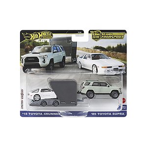 Hot Wheels Premium 1:64 Team Transport - 4Runner + Supra
