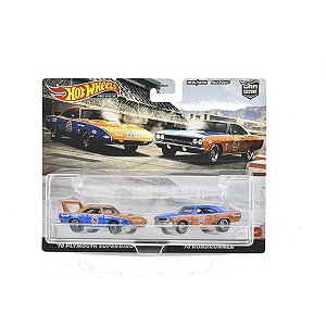 Hot Wheels Premium 2-Pack Union 76 - Plymouth + Roadrunner