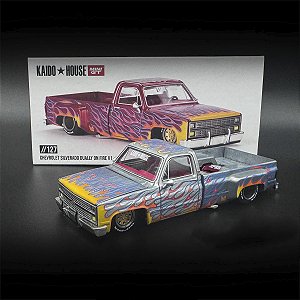 CHASE Kaido House 1:64 Chevrolet Silverado Dually Fire #127