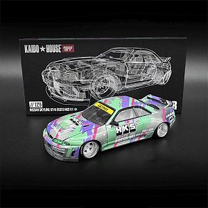 (CHASE) Kaido House 1:64 Nissan Skyline GT-R R33 HKS #129
