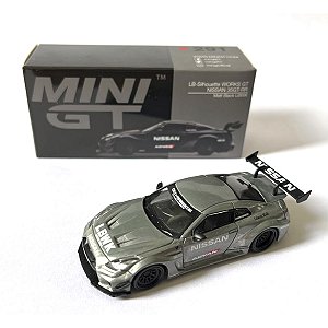 MINI GT 1/64 LB☆WORKS Nissan GT-R R35 Type 1, Rear Wing ver