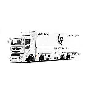 (PRÉ-VENDA) GCD 1:64 Mitsubishi Fuso Super Great Transport LBWK
