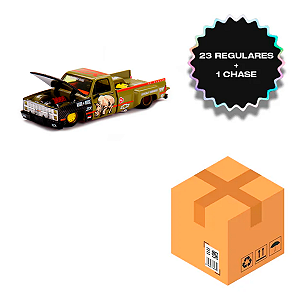 Caixa c/ 24 Kaido House 1:64 Chevy Silverado KAIDO Rhino #153