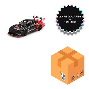 Caixas c/ 24 Mini GT 1:64 Mazda RX-7 LB-Super Silhouette Advan