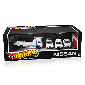 Hot Wheels Premium Nissan Diorama Set