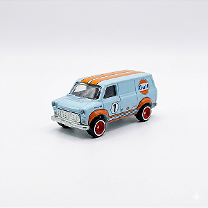 [LOOSE] Hot Wheels Premium 1:64 Ford Transit SuperVan Gulf