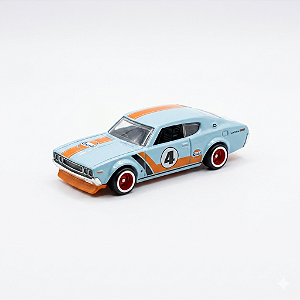 [LOOSE] Hot Wheels Premium 1:64 Nissan Laurel 2000 SGX Gulf