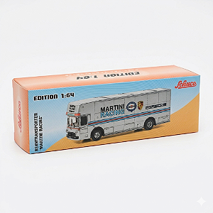 Schuco 1:64 Renntransporter Martini Racing