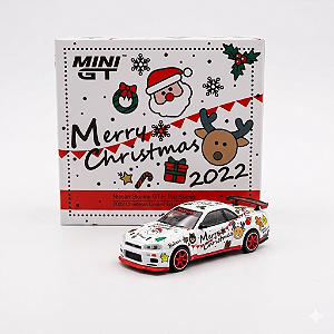 [LEIA**] Mini GT 1:64 Nissan Skyline GT-R (R34) Top Secret 2022 Christmas