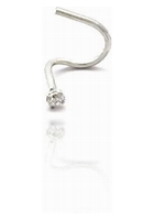 Piercing Nariz Zircônia Prata 925