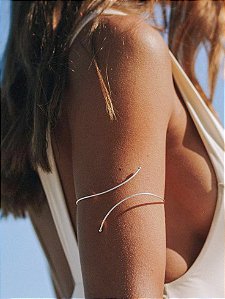 Bracelete Para Bíceps Prata 925