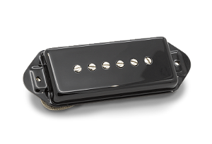 Captador Seymour Duncan Guitarra Antiquity P90 Dog Ear Braço Preto Unaged