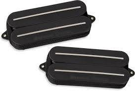 Captador Seymour Duncan (Par) Black Winter Rails 7 Cordas