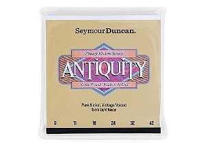 Encordoamento Seymour Duncan Strings Antiquity Vintage Modern Extra Light 9s