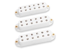 Captador Seymour Duncan (Trio) Little 59 Strat Set Branco