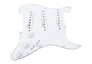 Captadores Seymour Duncan (Trio) Guitarra Jimi Hendrix Standard Strat Branco