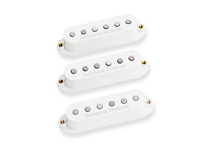 Captadores(Trio) Guitarra STK-S4 Classic Stack Plus Strat  Branco