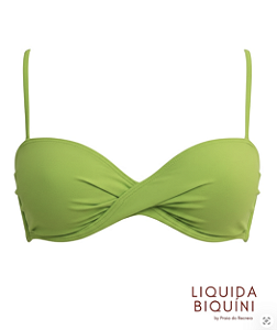 Biquíni com Bojo Tomara que Caia Verde Limão