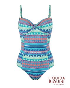 Maiô Madona Estampa Geométrica