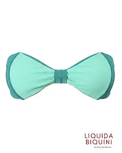 Biquíni Tomara que Caia Barbatana Cor Piscina