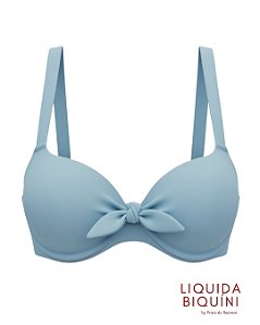 Biquíni Meia Taça Retrô Azul Claro
