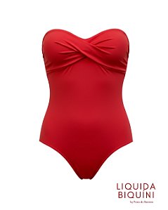 Maiô Tomara que Caia com Bojo Laranja