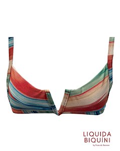 Biquíni Tala V Estampa Creme