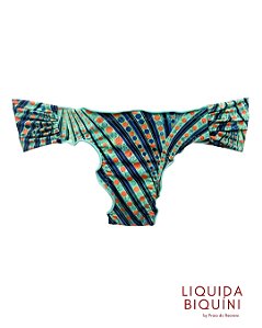 Calcinha Ripple Leque Vip Estampa Pavão