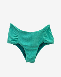 Calcinha Leque Alta Cor Piscina