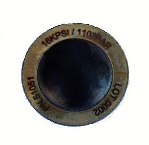 Disco de ruptura 16.000 PSI- 1103 BAR