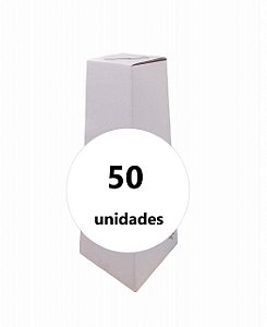 Urna de Papelão - C:26,5 cm L:26,5cm A:70,0cm – Onda Simples - Pacote com 50 Unidades