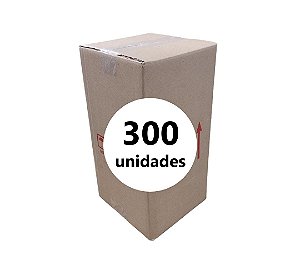 Caixa de Papelão Parda para 4 Garrafas de Vinho - C: 16,5cm L: 16,5cm A: 32,0cm - Pacote com 300 Unidades
