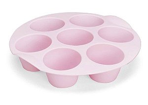 Forma de muffin de silicone (rosa) para acessório de embalagem Varoma SW 10618