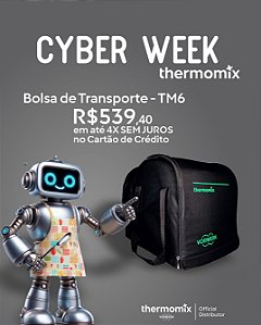 CYBER WEEK BOLSA DE TRANSPORTES TM31, TM5, TM6 - cartão de credito em 4 xs sem juros