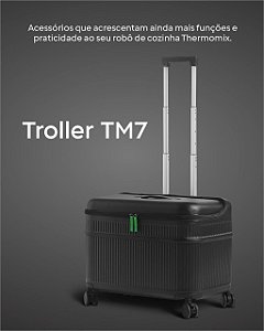 TROLLER DE TRANSPORTE PRETA PARA TM7