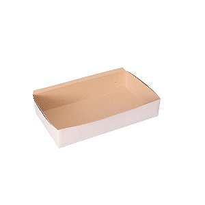 Embalagem para Porções 25x15x5 com 50 unidades Pacbox Embalagens
